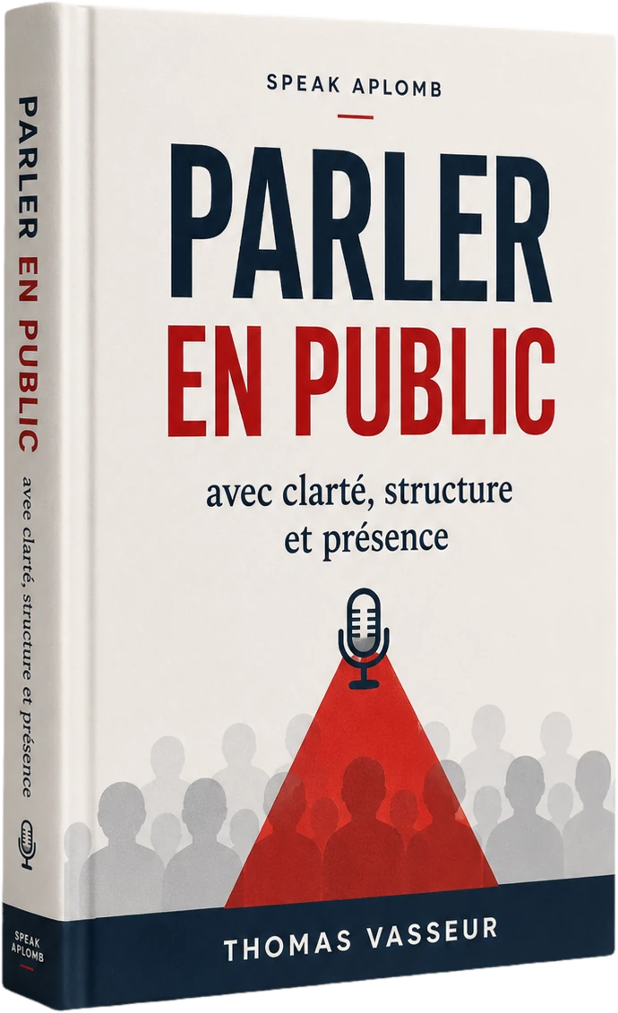 Le livre « Parler en public », méthode Speak Aplomb de Thomas Vasseur