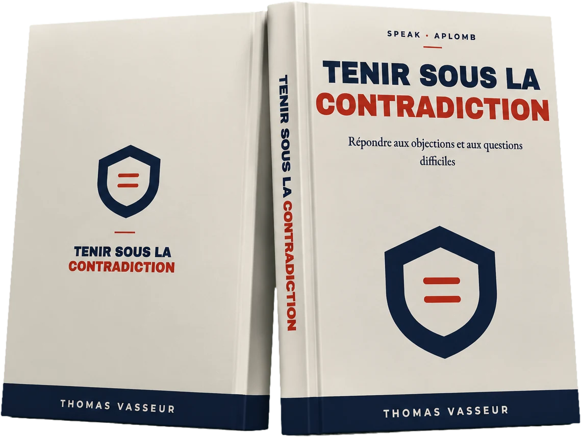 Le livre « Tenir sous la Contradiction », recto et verso