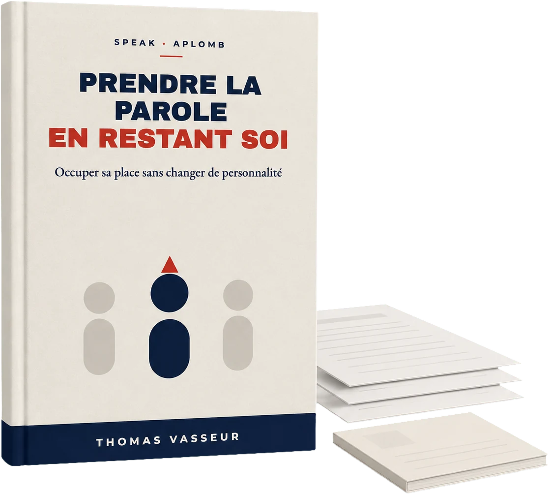 Le livre « Prendre la Parole en Restant Soi » et ses annexes