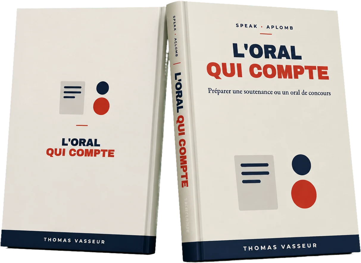 Le livre « L'Oral qui Compte », recto et verso