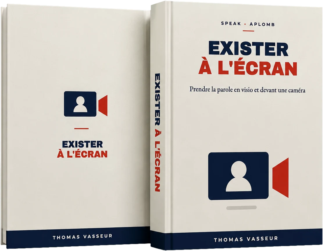 Le livre « Exister à l'Écran », recto et verso